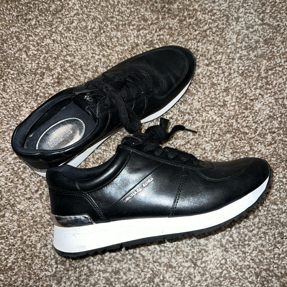 Michael Kors black sneakers